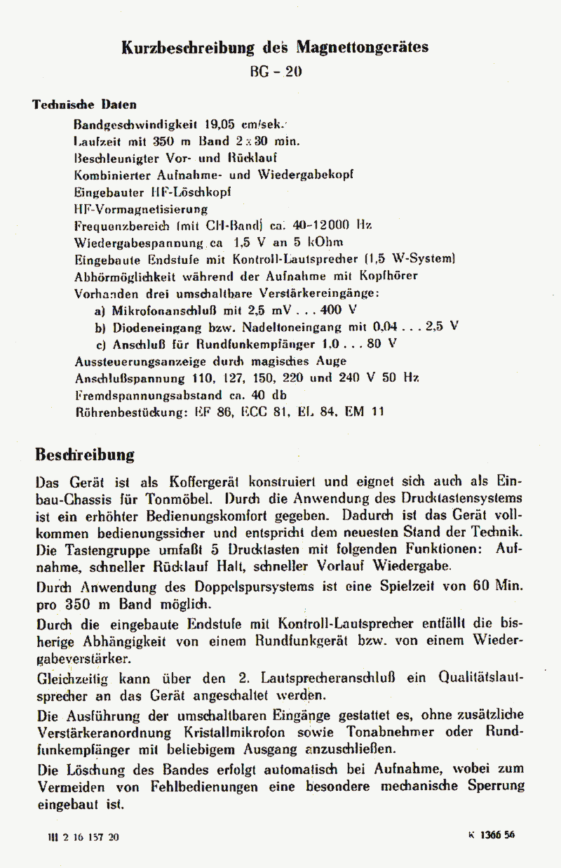 BG20 Werbeblatt 002, 1956