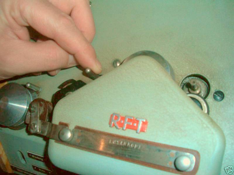 Löschkopf auf Schwenkvorrichtung