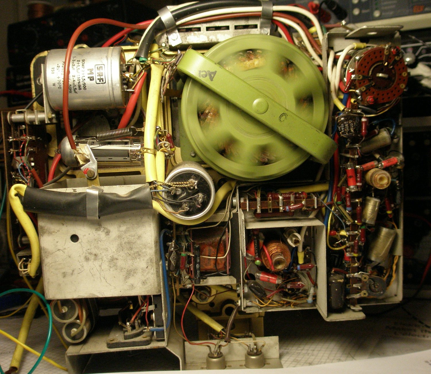 TK8 Chassis vor Reparatur