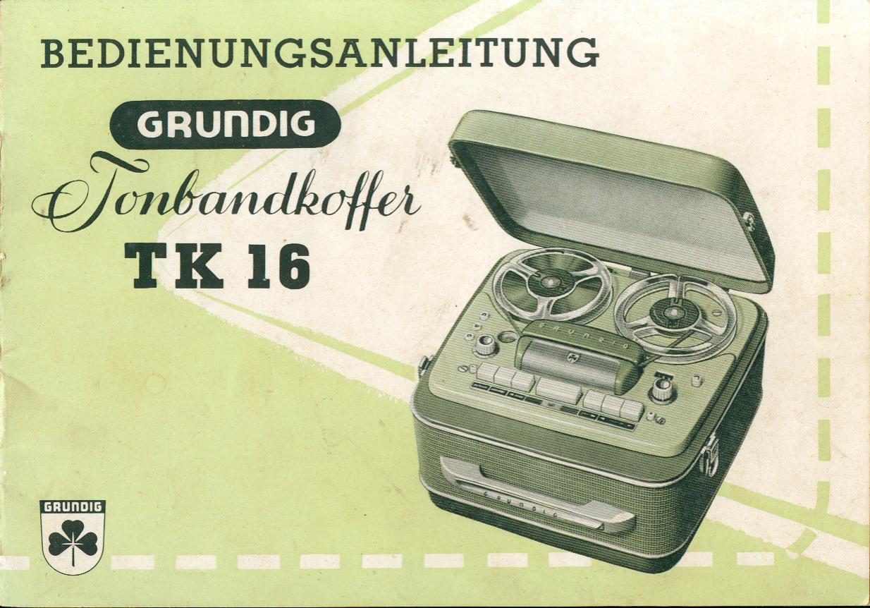 GRUNDIG BDA TK16 01