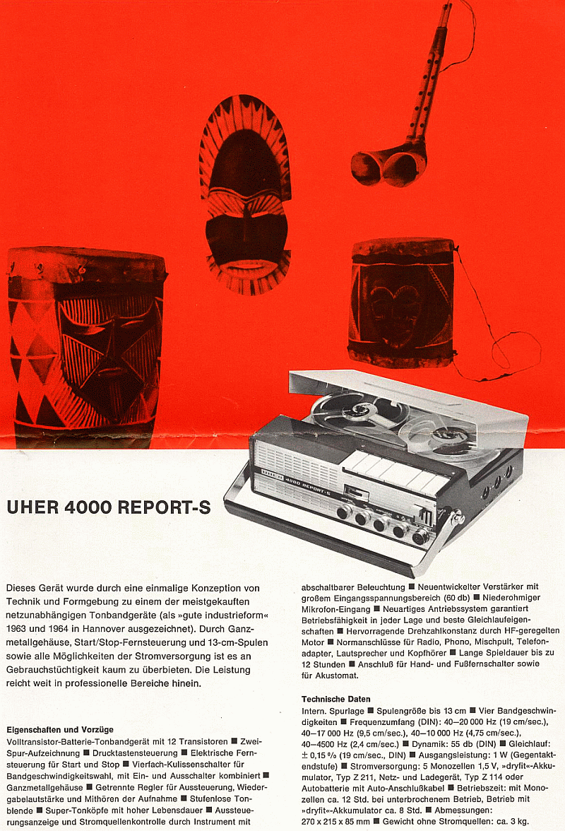 4000 Report-S, 1964/65