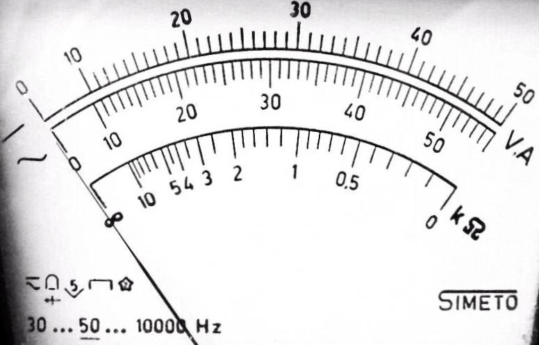 Multiprüfer II, Skala