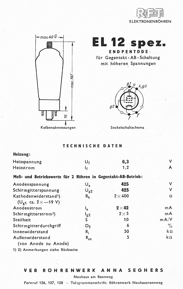 Kat 54, EL12 spez. 001