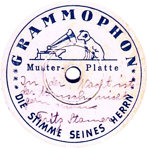 1. Musterpressung, Aufn. Jan. 1945