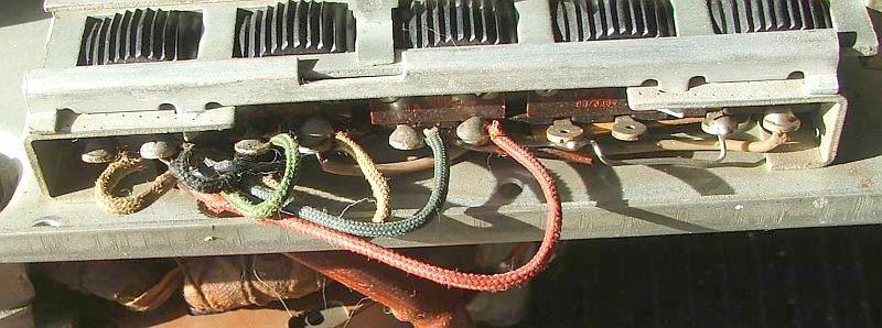 Motoranschluß Schiebeschalter