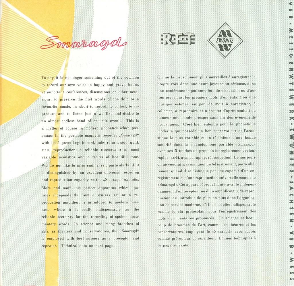 Smaragd Exportwerbung 1958 (S3)