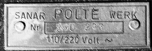 Typ 7/54, Polte-Automat 004
