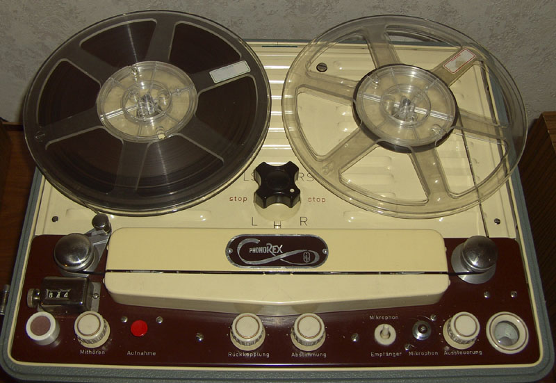 Phonorex in Arbeitsstellung