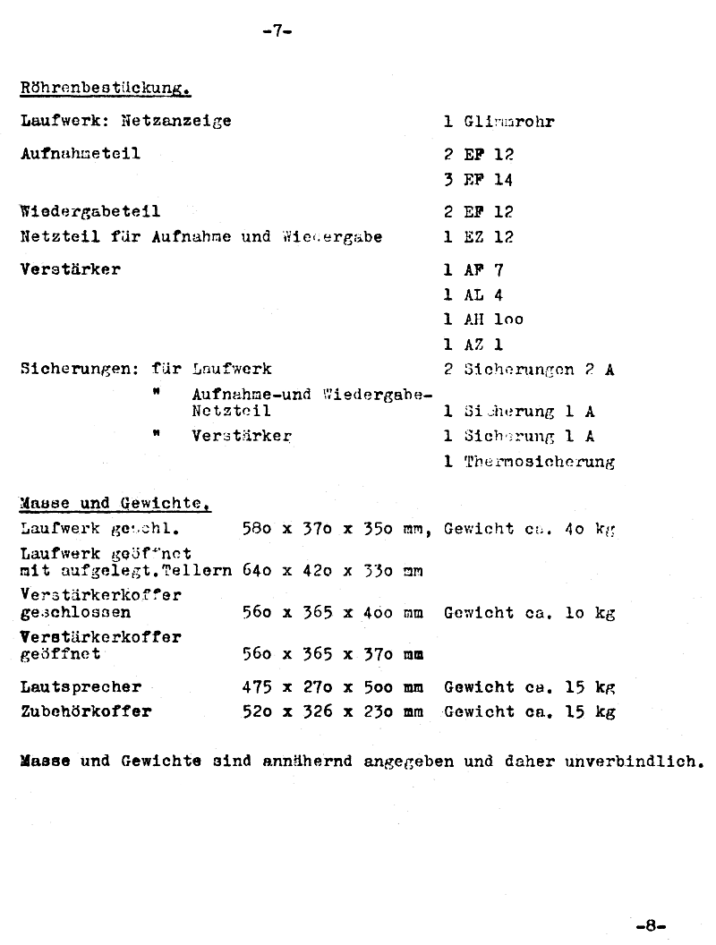 K7 - techn. Beschreibung, 007