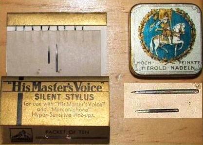 Stahlnadeln, Vergleich 001