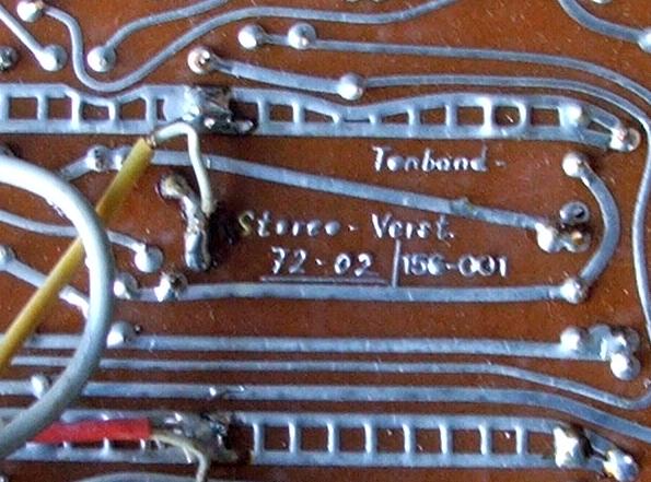 Signatur + Masseflächen