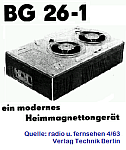 BG 26-1, Beschreibung