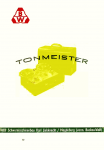 Tonmeister BDA TM1, 012 Tonmeister BDA TM1, 012