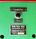 WL19-38 II, Typschild