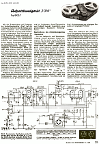 Beschreibung in R+F 1956, 08/225