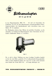 Röhrenadapter EF14 auf EF86, S.1
