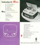 KB100 Werbeblatt 1958 (S2-3)